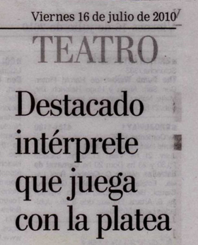 Critica de Vivo en La Nacion